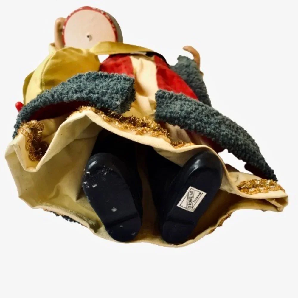 Midwest Imports Paper Mache & Resin Santa Claus Figurine St. Nick